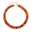 thumbnail image 5 of NICKSUN Chunky Beaded Statement Necklace for Women Trendy Colorful Boho Resin Bead Choker Necklaces Summer Handmade Jewelry Gifts Accessories, 14 Colors Available, 5 of 6