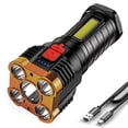 thumbnail image 1 of cámping Linterna recargable fuerte USB 500LM COB Luz de pesca para acampar al aire libre JShteea El nuevo, 1 of 6