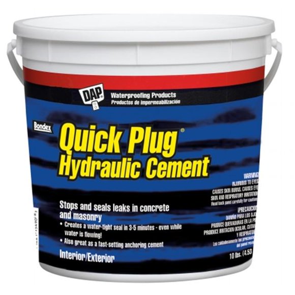 Dap Pail Quick Plug Hydraulic Cement 14090