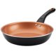 thumbnail image 1 of Sartén Farberware Glide antiadherente de 26 cm, color negro, 1 of 9