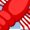 Red, variant on Inktastic Lobster Checkered Stamp Coastal Toddler Sweatshirt