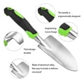 thumbnail image 3 of thovorrnl Small Garden Trowels, Aluminum Hand Shovel for Gardening, with Hanging Hole, Green, 11.8'', 3 of 7