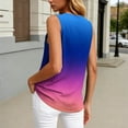 thumbnail image 6 of Yourumao Womens Tank Tops Button Up Henley Shirts Sleeveless Gradient Tunics Loose Fit Tshirts Summer Outdoor Blouses, 6 of 6