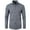 1 Gray, variant on Dress Shirts for Men Slim Fit Formal Shirts Long Sleeve Button Shirt Plain Colour Business Casual Shirt Men's Stretch Designer Tops Fashion Wedding Dinner Office Clothes Tall