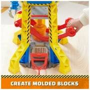 PAW Patrol, Rubble & Crew Bark Yard Crane Tower Playset with Action Figure and Vehicle, for Kids Age 3 and up