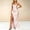 c01Beige, variant on Women Satin Spaghetti Strap Side Slit Bodycon Solid Color Maxi Dress Elegant Formal Evening Gowns with Slit Blue S