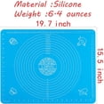 thumbnail image 5 of Silicone Baking Mat For Pastry Rolling With Measurements, Liner Heat Resistance Table Placemat Pad Pastry Board, REUsable Non-Stick Silicone Baking Mat For Housewife, Cooking Enthusiasts, 5 of 6