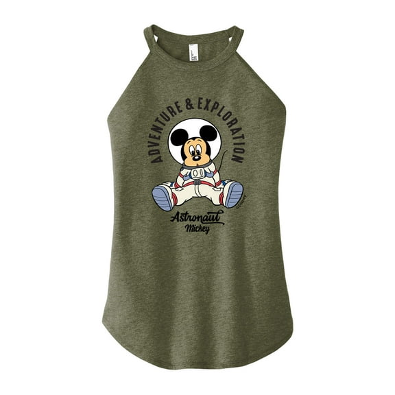 Mickey & Friends - Adventure and Exploration - Juniors High Neck Tank Top