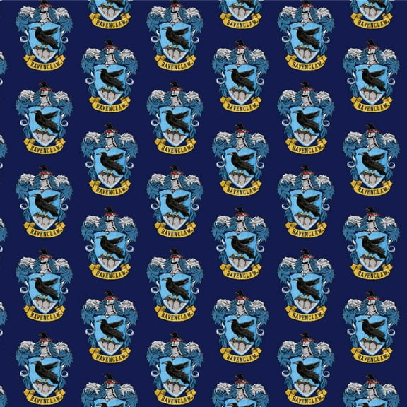 Harry Potter Ravenclaw Painted Crest Premium Roll Gift Wrap Wrapping Paper