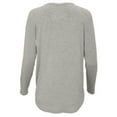 thumbnail image 2 of Boxercraft BW3102 Women's Bamboo Long Sleeve Tee-Oxford Heather-S, 2 of 2