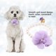 thumbnail image 4 of Collar De Perro Con Flor De Perlas Con Campana, Collar Elástico Ajustable Para Joyería De Cachorro, Ideal Para Uso Diario, 4 of 7