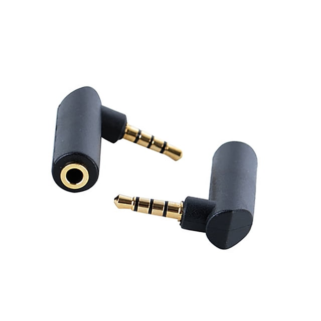 Adaptador De Audio De 3,5Mm, 2 Piezas, Convertidor De Auriculares, Enchufe De Conversión De Medios, Accesorio Electrónico Para Uso De Transición De Frecuencia De Voz 2 Piezas Moyic EL015294-00