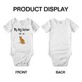 thumbnail image 3 of My Big Sister Is A Bengal Cat Funny Baby Clothing Bodysuits Infant For Boy Girl, 3 of 5