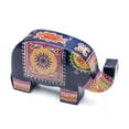thumbnail image 1 of Matr Boomie HMEEAC169-702411 Handmade & Fair Trade Leather Elephant Coin Bank, 1 of 3