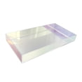thumbnail image 1 of Abbracc Rectangle Transparent Storage Tray Fruit Tray Decor Jewelry Tray Vanity Tray Decorative Tray for Wedding Countertop Display Perfume Dresser, 1 of 7