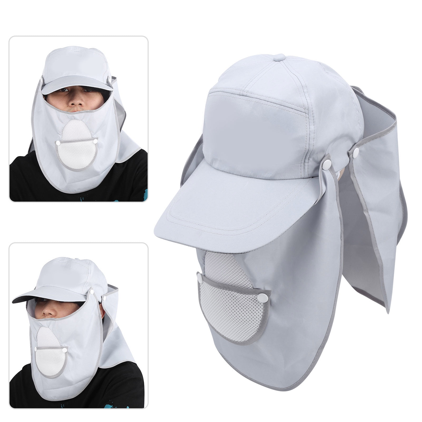 Cergrey Sun Protection Hat,UV Protection Hat Sunshade Cap Nylon Mesh