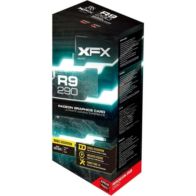 familiar 90.100セット XFX AMD Radeon R9 290 Graphic Card, 4 GB DDR5, 947 MHz, PCI
