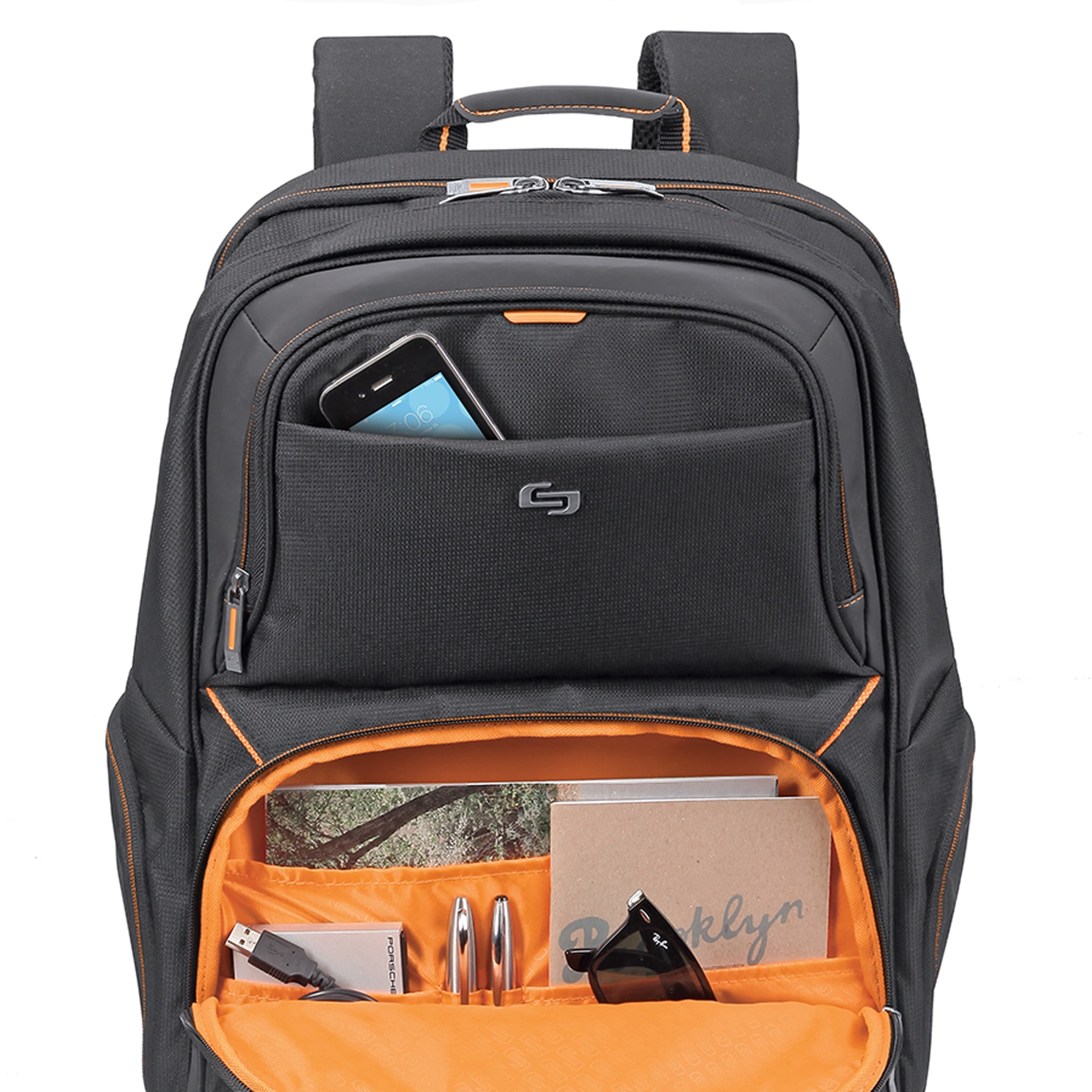 Solo New York Ambition Backpack, Black, Polyester