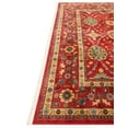 thumbnail image 4 of Unique Loom Edinburgh Collection Area Rug - Monroe (9' x 12' 2" Rectangle Red/Beige), 4 of 7