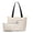 Beige, variant on XINLANER Tote Bag for Women, Lightweight Work Handbag Teacher Nurse Quilted Shoulder Bag for School Travel Gym