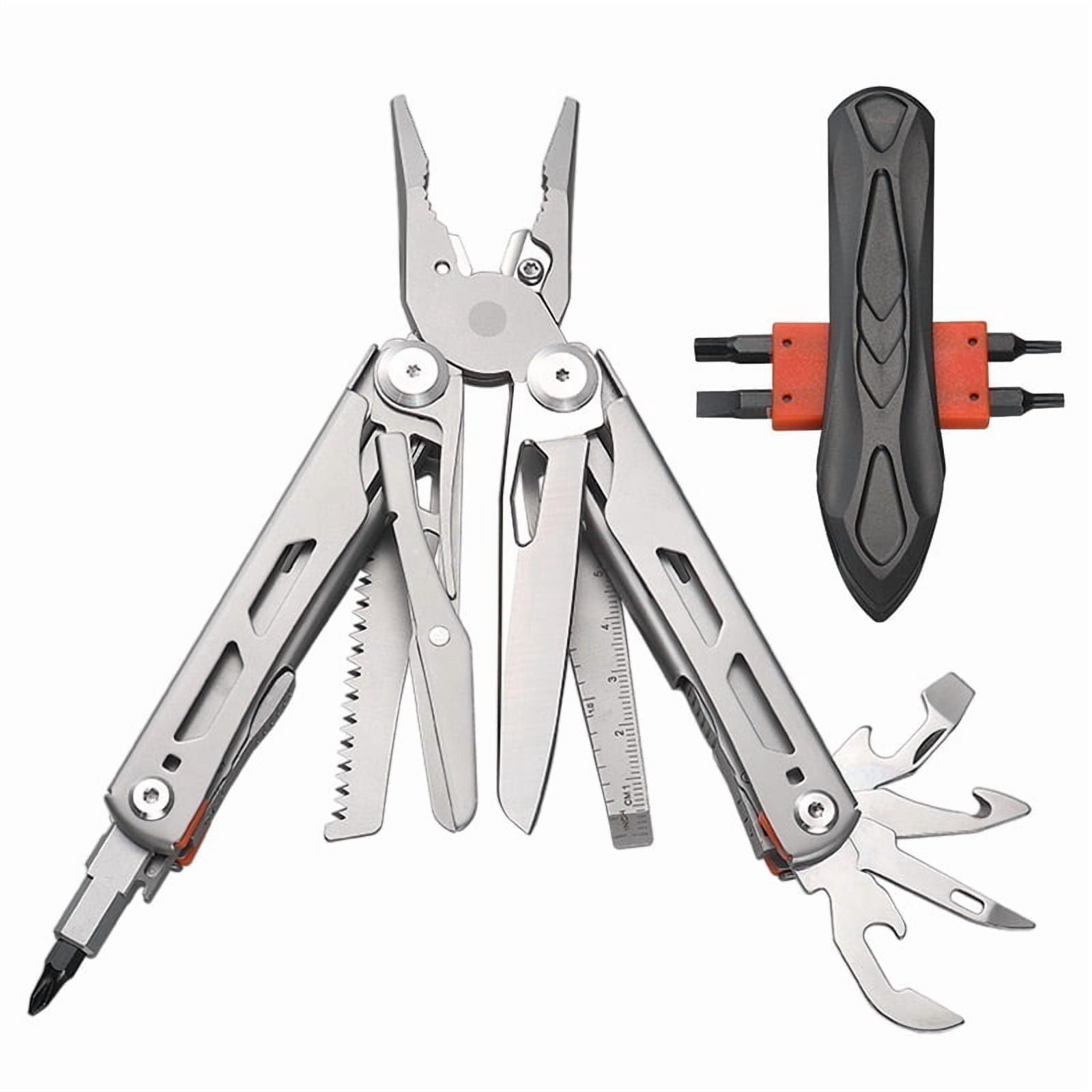 SUPTREE 21-in-1 Pocket Knife Multitool, Stainless Steel Folding