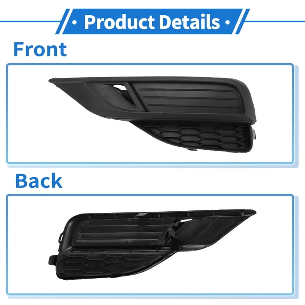 Rejilla De Niebla Izquierda Para Honda CR-V - Original, Negra, Número 71109-T1W-A10, Parachoques Delantero