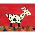 thumbnail image 3 of Craig, Casey 24x20 Black Modern Framed Museum Art Print Titled - Vincent Van Goat, 3 of 5