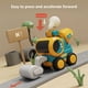 thumbnail image 4 of Coche de juguete para niños de 1 a 3 años | Vehículo de ingeniería fácil de usar | Construcción ABS multicolor | Regalo educativo ligero para cumpleaños y Navidad de niños y niñas, 4 of 5