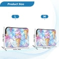 thumbnail image 4 of FORMRS 15-15.6 inch Laptop Sleeve Case Soft Carrying Quilted Computer Bag Cover, Watercolor Ice Cream Pattern, 4 of 7