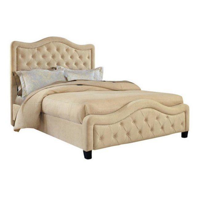 Atlin Designs Tissu Rembourré Lit Grand en Sarrasin