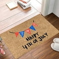 thumbnail image 4 of Easter 40x60cm Independence Day USA Pattern Floor Mats Independence Day Velvet Floor Mats Indoor And Outdoor Festival Atmosphere Decoration 8 Comfort Heated Throw Classroom Rug Small Large Rug for, 4 of 6