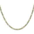 thumbnail image 2 of 10k Yellow Gold 3.7mm Semi-Solid Figaro Chain - 18", 2 of 8