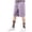 Purple, variant on LEKWK Girls Bermuda Athletic Shorts Quick Dry Knee Length Workout Shorts Elastic Waist Sun Protection Loose Bottoms Summer Running Basketball Soccer Outfits