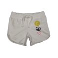 thumbnail image 3 of Purple Orchid - Little Girls' Gym Shorts 29213-6 (white icons), 3 of 3
