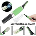 thumbnail image 2 of Men’s Nose Ear Face Neck Eyebrow Hair Mustache Beard Trimmer Shaver Clipper with Batteries, 2 of 10