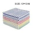 thumbnail image 3 of NAOJIE Dish Clothes,Kitchen Rags,Wash Cloths,12x12 Inches Dish Rags,Absorbent Kitchen Cloths Pack of 8,Quick Drying Cleaning Cloths, 3 of 4