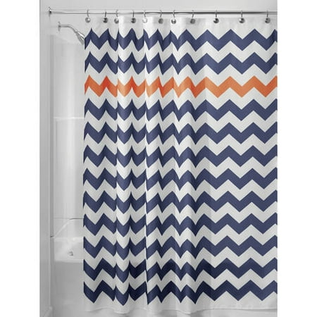 Interdesign Chevron Fabric Shower Curtain Standard 72 X 72