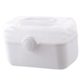 thumbnail image 1 of GUOOL Portable First Aid Storage Box Container Bin with Detachable Case and Tray and White M, 1 of 3