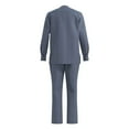 thumbnail image 4 of African clothing for Men long sleeve tops and pant suit set party wedding clothes, 4 of 5