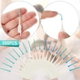 thumbnail image 3 of 200 Pieces Dual-Use Interdental Brushes, Soft Silicone Dental Picks Toothpicks Between Teeth Brush, Tooth Flossing Brush for Cleaning Orthodontic Wire Toothbrush Clean Tool, 3 of 7