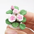 thumbnail image 3 of Fridja Mini Maison de Poupée Fleur de Plante Verte Miniature en Pot Fée Jardin Accessoire, 3 of 5