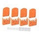 thumbnail image 4 of Soportes para herramientas y baterías, organizador de pared con estante para herramientas eléctricas de 18 V, 4 of 9