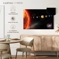 thumbnail image 5 of Elephant Stock Distant Solar System Wall Art - Horizontal Canvas Wall Art - Living Room Wall Decor - Astronomy & Space Canvas - Black And Orange Decor - 30" x 20", 5 of 8