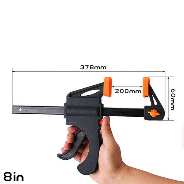 Mini herramienta de fijación con abrazadera para carpintería, herramienta de sujeción de madera con abrazadera AF, herramienta de sujeción rápida, herramienta de utilidad con abrazadera de una mano