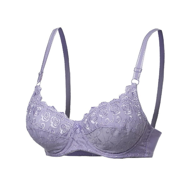 FashionOutfit - Women's Underwire Non-Padded Soft Lace Nursing Bras ...