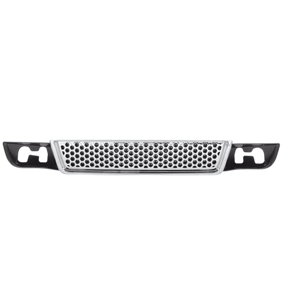 Ikon Motorsports Compatible with 07-14 GMC Yukon /Yukon XL 1500 Denali Honeycomb Mesh Style Front Hood Lower Grill Grille 2007 2008 2009 2010 2011 2012 2013 2014