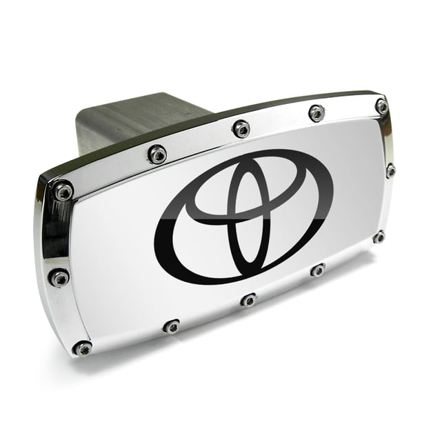 Toyota Logo Billet Aluminum Tow Hitch Cover - Walmart.com - Walmart.com