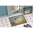 thumbnail image 2 of Carolines Treasures CK1257MAT Cane Corso Spring Door Mat Indoor Rug or Outdoor Welcome Mat 18x27 Doormat  27"L x 18"W, 2 of 4