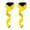 Yellow, variant on Lifting Straps For Weightlifting, Bodybuilding, Powerlifting, Strength Training, And Deadlifts - White