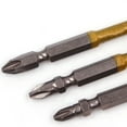 thumbnail image 2 of 6Pcs Tournevis Bit Magnétique 65Mm 110Mm Croix Double Tête Tournevis Électrique, 2 of 10
